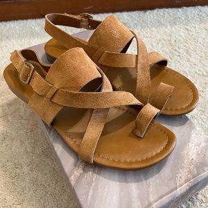 Franco Sarto brown sandals